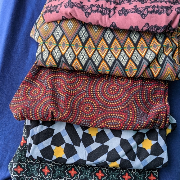 LuLaRoe Leggings TC 5 pair